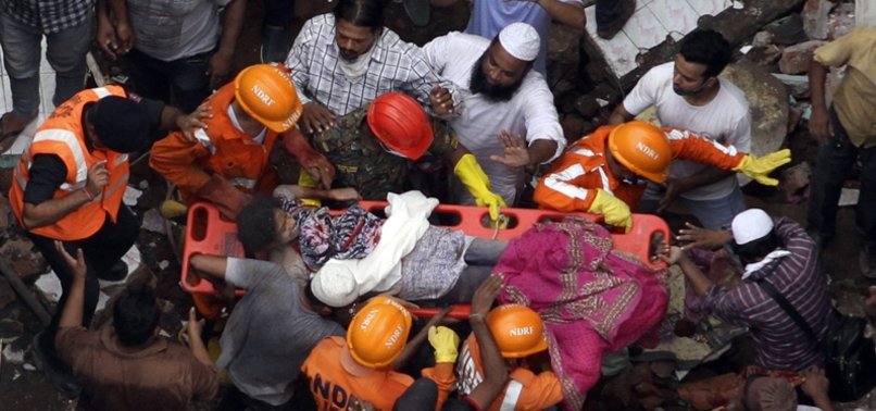 DEATH TOLL FROM INDIA BUILDING COLLAPSE JUMPS TO 20