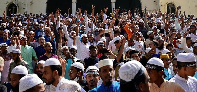 PROTESTS AGAINST KORAN DESECRATION HELD IN BANGLADESHI CAPITAL DHAKA