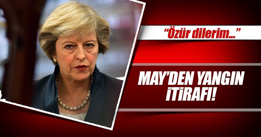 Theresa May yangın hakkında konuştu