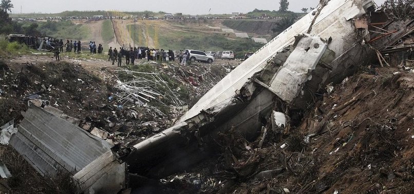 10 KILLED AS MILITARY CARGO PLANE CRASHES IN DR CONGO