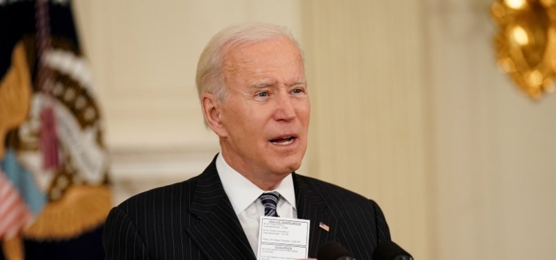 BIDEN MOVES FULL ADULT VACCINE ELIGIBILITY TO APRIL 19