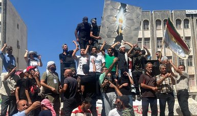 Anti-regime protests erupt in multiple provinces of war-torn Syria