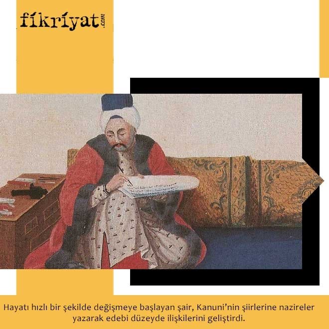 SARAYIN ÖNEMLİ ŞAİRLERİNDEN BİRİYDİ