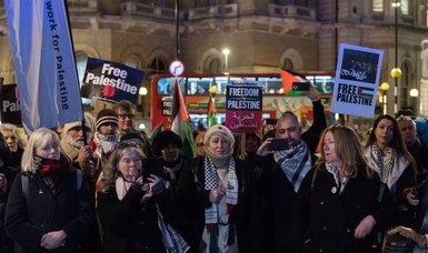 Londoners take to streets once again to call for immediate cease-fire in Gaza