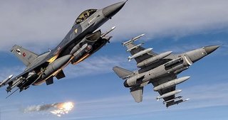 Hava Kuvvetleri Komutanlığına ait savaş uçakları terör örgütü hedeflerini yerle bir etti