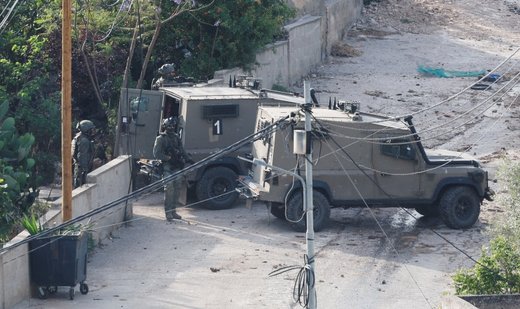 Israeli forces arresrs 20 more Palestinians in West Bank