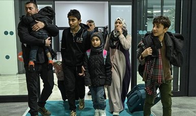 Turkish citizens evacuated from Gaza arrive in Istanbul