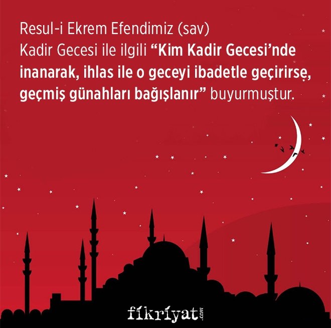 KADİR GECESİNDE OKUNACAK DUA