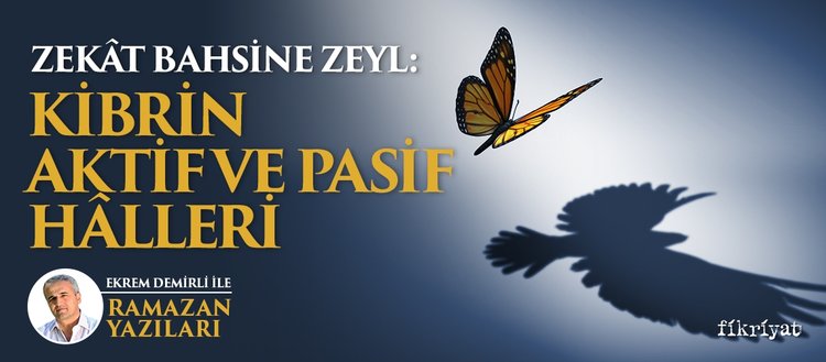 Zekât Bahsine Zeyl: Kibrin Aktif ve Pasif Hâlleri