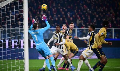 Juventus miss chance to go top spot in Serie A after being held to a 1-1 draw at Genoa
