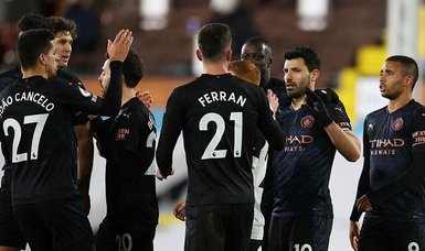 Aguero back on scoresheet as Man City brush Fulham aside