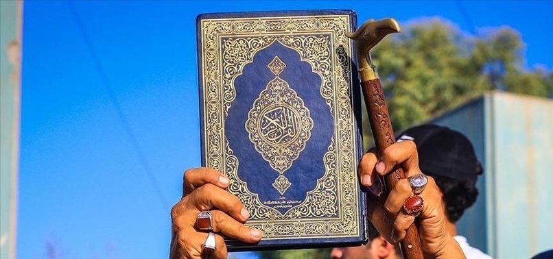 SWEDISH POLICE TRY TO SILENCE MAN PROTESTING QURAN DESECRATION