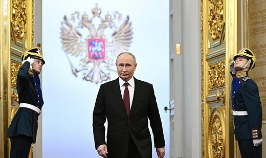 Russia’s Putin sworn in as president for 5th term