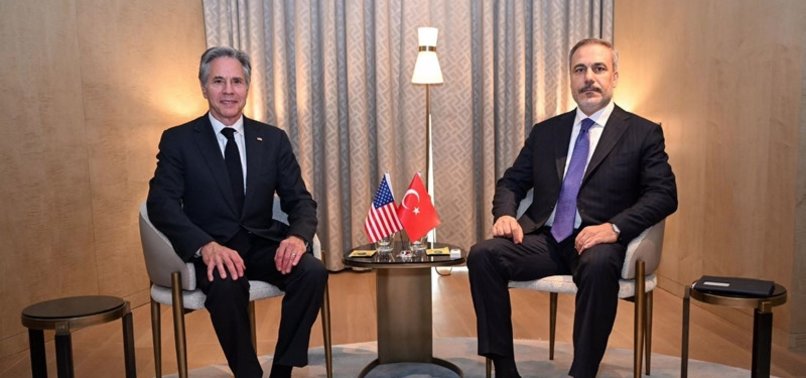 TURKISH FOREIGN MINISTER HOLDS TALKS WITH COUNTERPARTS IN RIYADH, EU FOREIGN POLICY CHIEF