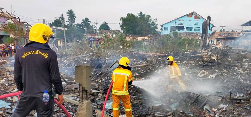 AROUND 20 PEOPLE KILLED IN EXPLOSION AT THAI FIREWORK FACTORY - POLICE