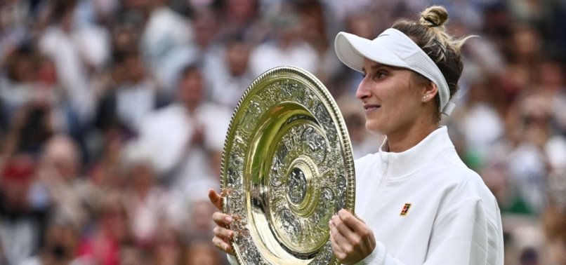 VONDROUSOVA BECOMES FIRST UNSEEDED WOMAN TO WIN WIMBLEDON IN OPEN ERA