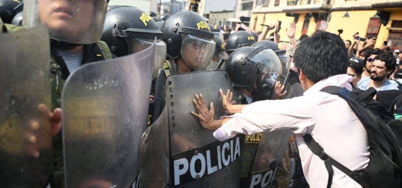 PERU PROTESTS WILL CONTINUE, SAYS INTERIOR MINISTER