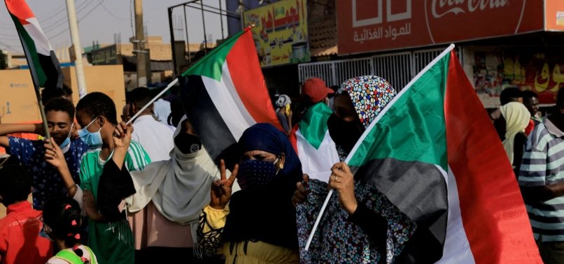 PROTESTERS MARCH ACROSS SUDAN AS ECONOMY SPIRALS