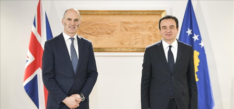 UK URGES CALM OVER CLASHES IN KOSOVO