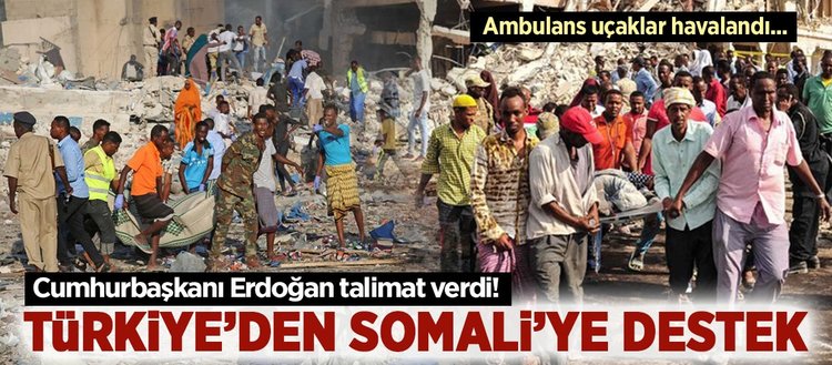 Türkiye’den Somali’ye destek