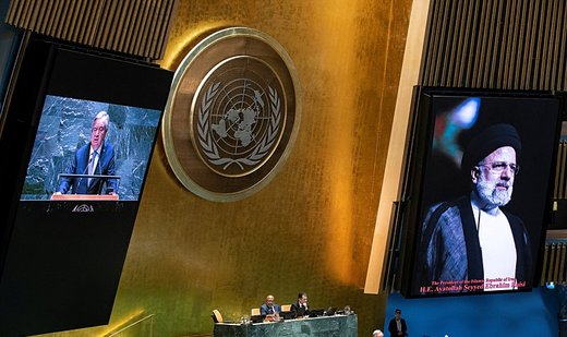 UN pays tribute to late Iranian president