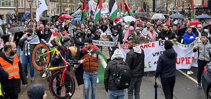 DUTCH COMMEMORATE MARCH 30 PALESTINIAN LAND DAY ANNIVERSARY, CALL FOR END TO ISRAELI ATTACKS ON GAZA
