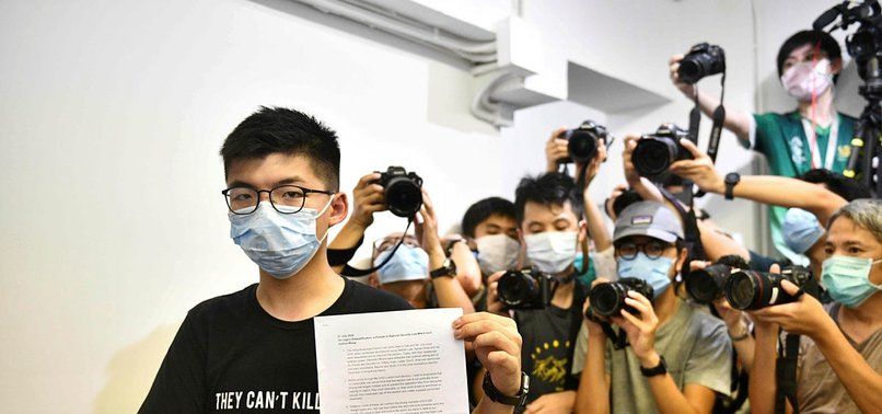 HONG KONG ACTIVIST JOSHUA WONG SAYS RESISTANCE WILL CONTINUE
