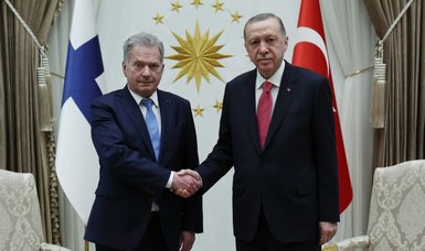 Turkish, Finnish presidents meet in Ankara