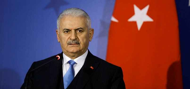 TURKISH PM YILDIRIM CALLS SYRIA AIRSTRIKES ‘POSITIVE STEP’