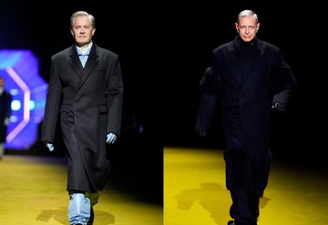 Prada Defilesinde Hollywood Yıldızları Yürüdü