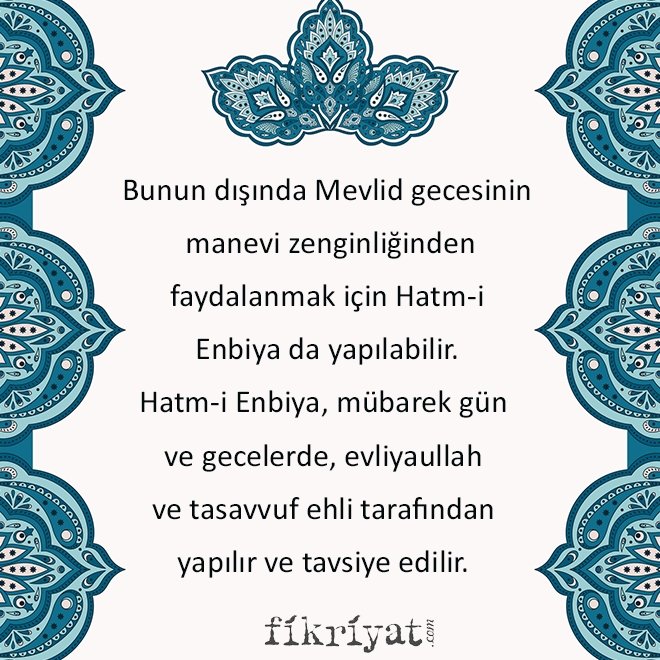 Hatm-i Enbiya nedir?