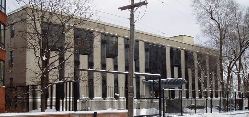 Canadian police investigate after Molotov cocktail allegedly hurled at Russian embassy