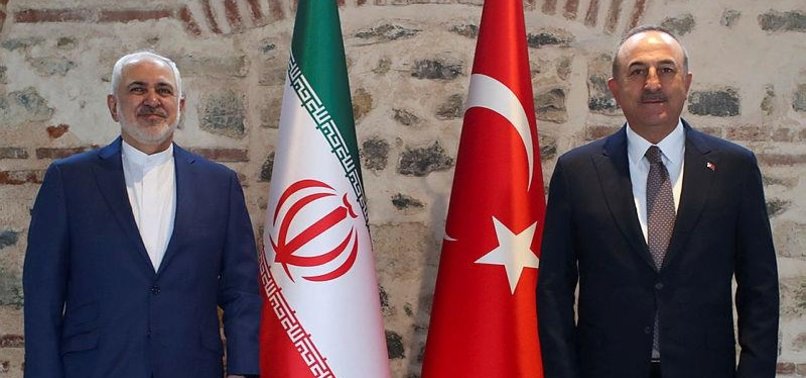 TURKISH FM ÇAVUŞOĞLU HOLDS CLOSED-DOOR MEETING WITH IRANIAN COUNTERPART IN ISTANBUL