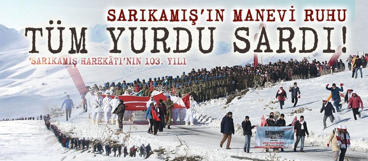 Sarıkamış şehitleri tüm yurtta anıldı