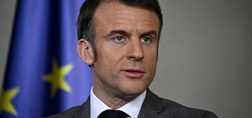 FRANCES MACRON: EUROPES SECURITY AT STAKE IN UKRAINE