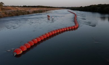 US appeals court allows Texas to keep controversial river buoys at US-Mexico border