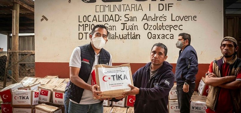 TURKEY SENDS EARTHQUAKE AID TO MEXICO