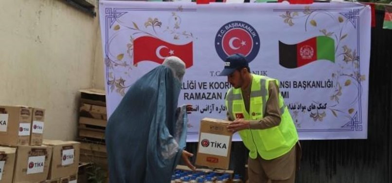 TURKISH AID AGENCY HELPS 600 FAMILIES IN AFGHANISTAN