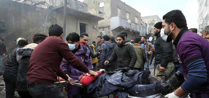 11 PEOPLE KILLED IN TERROR ATTACKS IN N.SYRIA