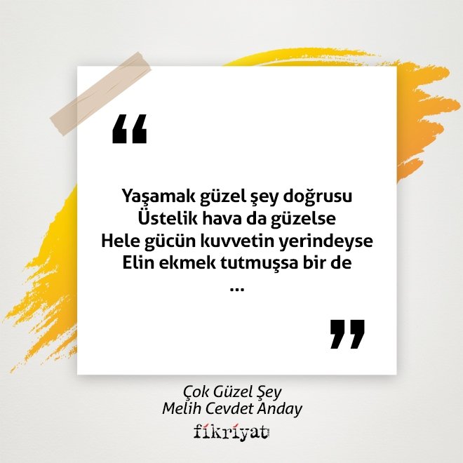 Melih Cevdet'in en çok sevilen 20 şiiri - Galeri - Fikriyat Gazetesi
