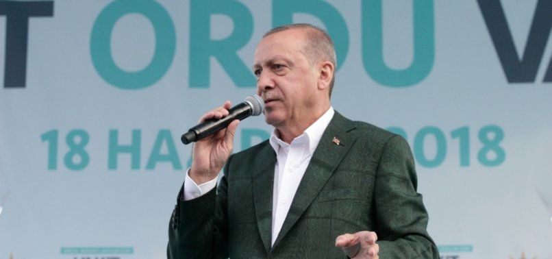 ERDOĞAN SAYS CHP COOPERATING WITH PRO-PKK HDP FOR VOTES