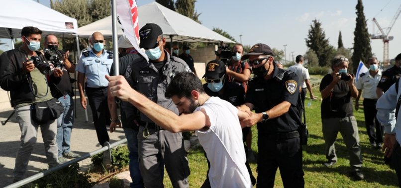 ISRAEL LIMITS PROTESTS IN NEW CORONAVIRUS LOCKDOWN LAW