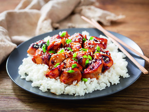 Teriyaki Tavuk ve Pirinç Pilavı