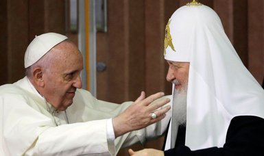 Moscow's Patriarch Kirill congratulates pope, welcomes dialogue
