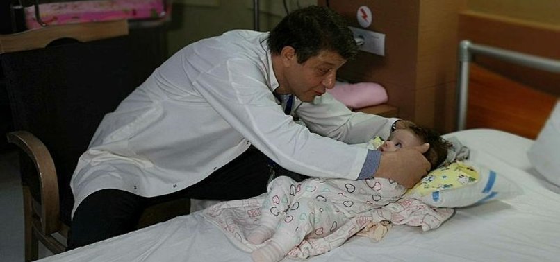TURKISH DOCTORS REMOVE BIG TUMOR FROM IRAQI INFANT
