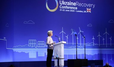 EU chief Von der Leyen: Frozen Russian assets will rebuild conflict-ravaged Ukraine
