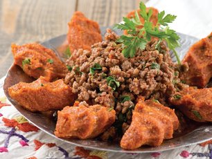 Arap Kebabı ve Patatesli Köfte