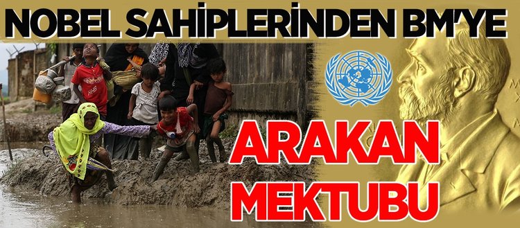 Nobel sahipleri BM’ye, Arakan’daki insani krize müdahale et” çağrısı yaptı