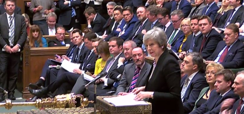 UK PM MAY TELLS PARLIAMENT: SHOW EU WHAT BREXIT DEAL YOU WANT