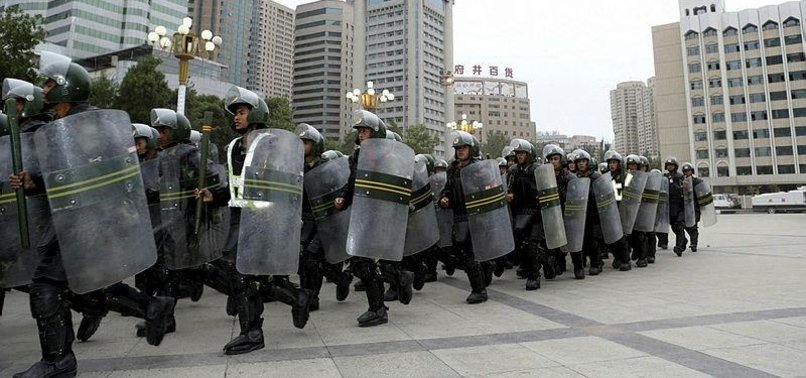 CHINAS ARMED POLICE MOVED UNDER MILITARY CONTROL